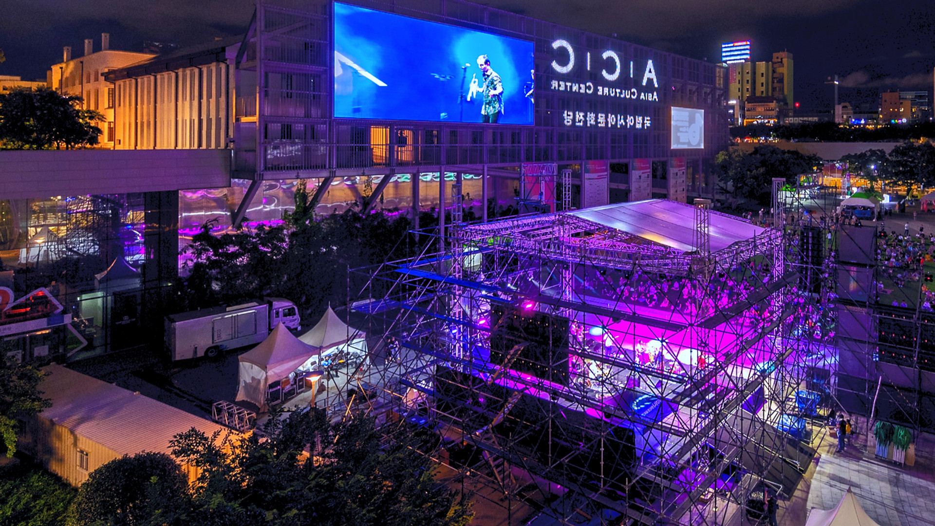 SRXTeK LED Wall Event